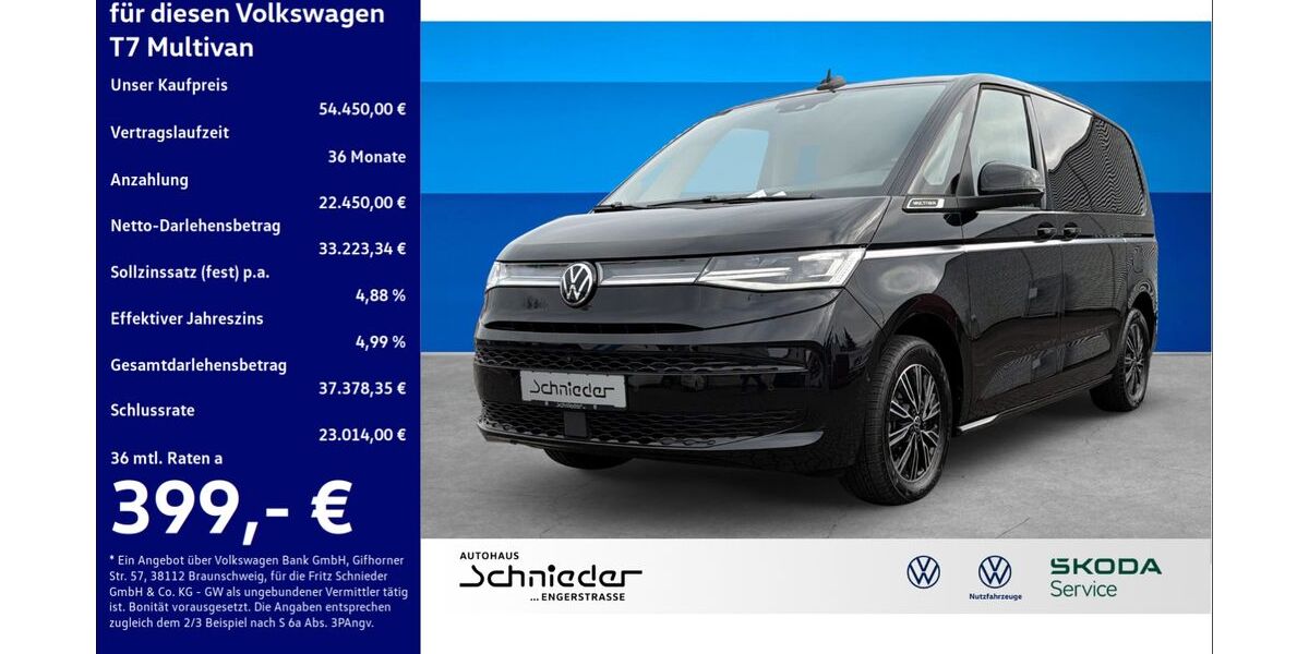 VW T7 Multivan 18.365 km 54.450 &euro; Herford 32051