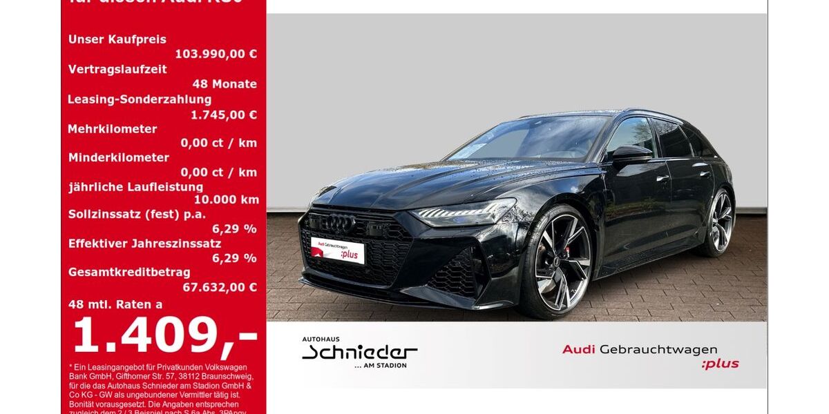 Audi RS6 63.149 km 103.990 &euro; Herford 32052