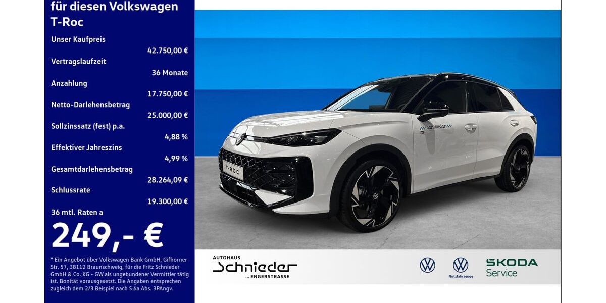 VW T-Roc 7.500 km 42.750 &euro; Herford 32051