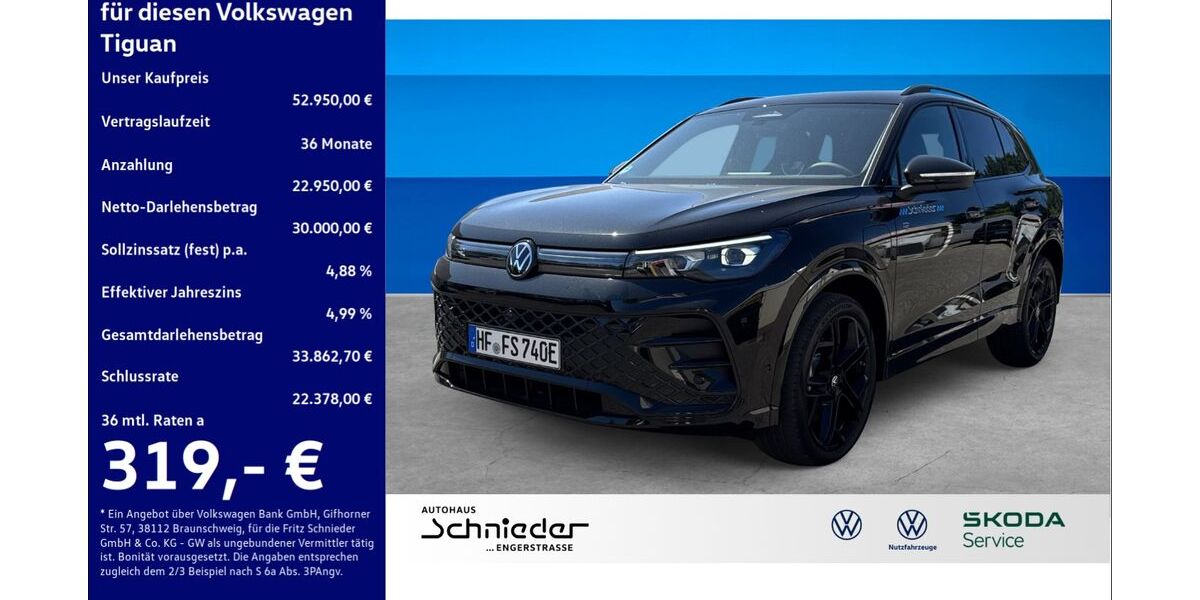 VW Tiguan 17.500 km 52.950 &euro; Herford 32051
