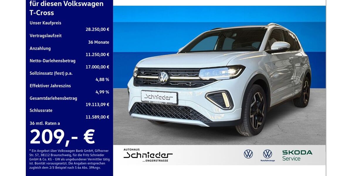 VW T-Cross 7.803 km 28.250 &euro; Herford 32051