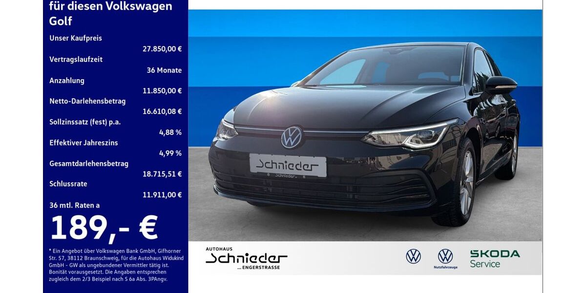 VW Golf 21.483 km 27.850 &euro; Enger 32130